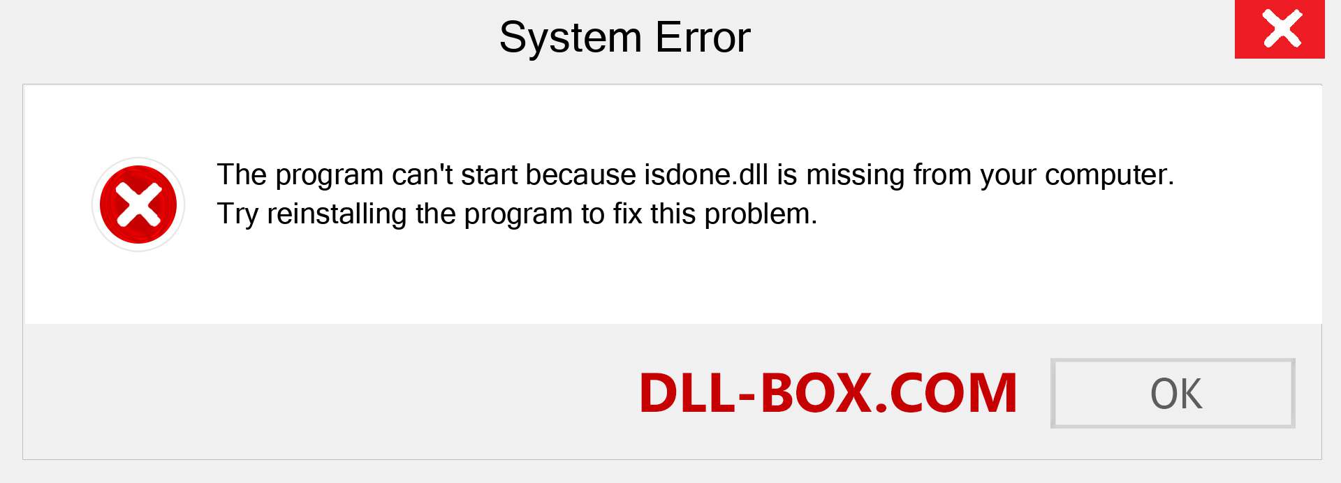  isdone.dll file is missing?. Download for Windows 7, 8, 10 - Fix  isdone dll Missing Error on Windows, photos, images
